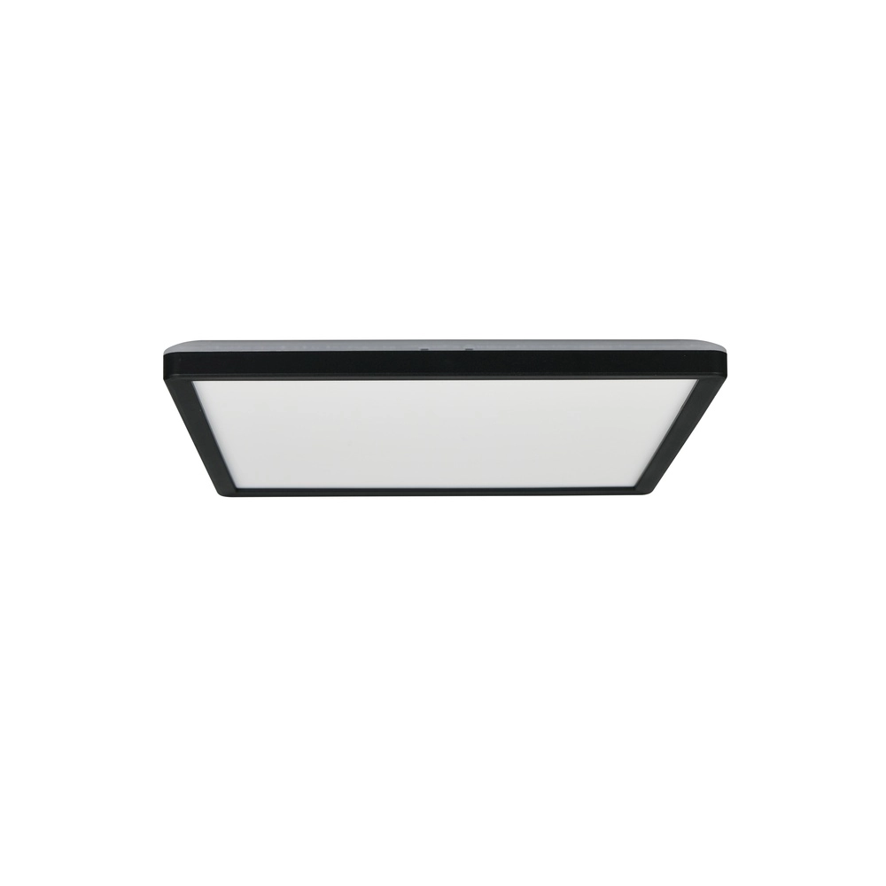 Lumière carrée au plafond Emra noir 29cm Trio 4017807704181