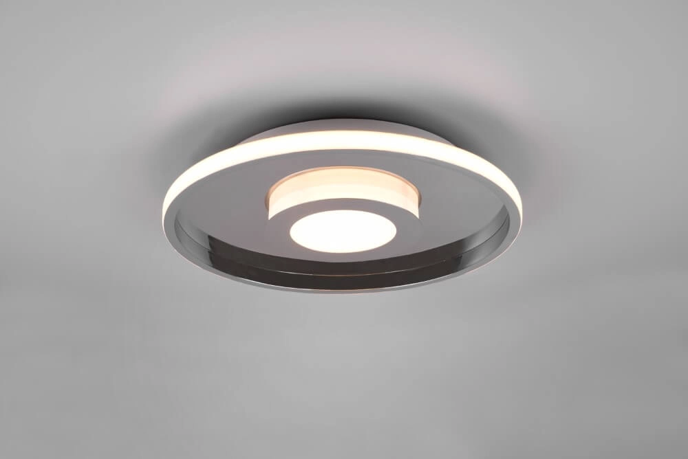 Plafonnier Ascari 40 cm chromé Trio 4017807508529