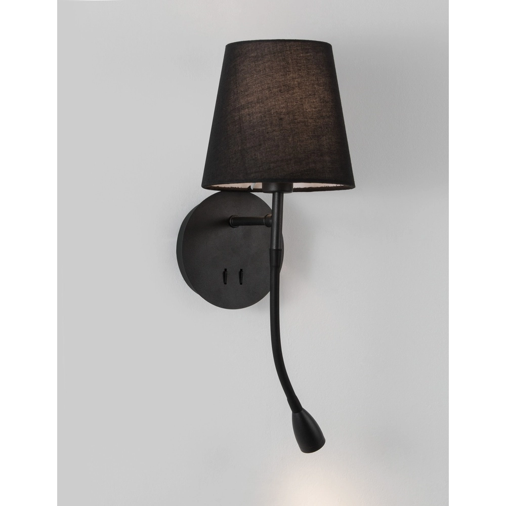 Lampe de chevet Nia noir