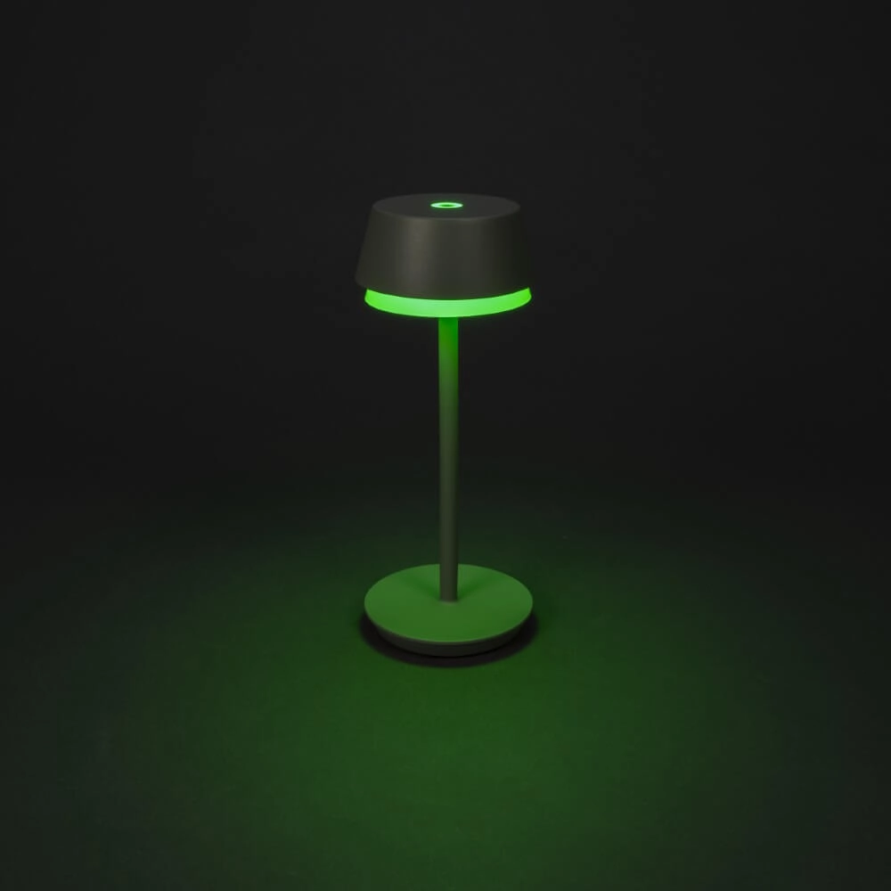 Lampe de table Lyon vert menthe avec fonction RVB KonstSmide 7318307830637