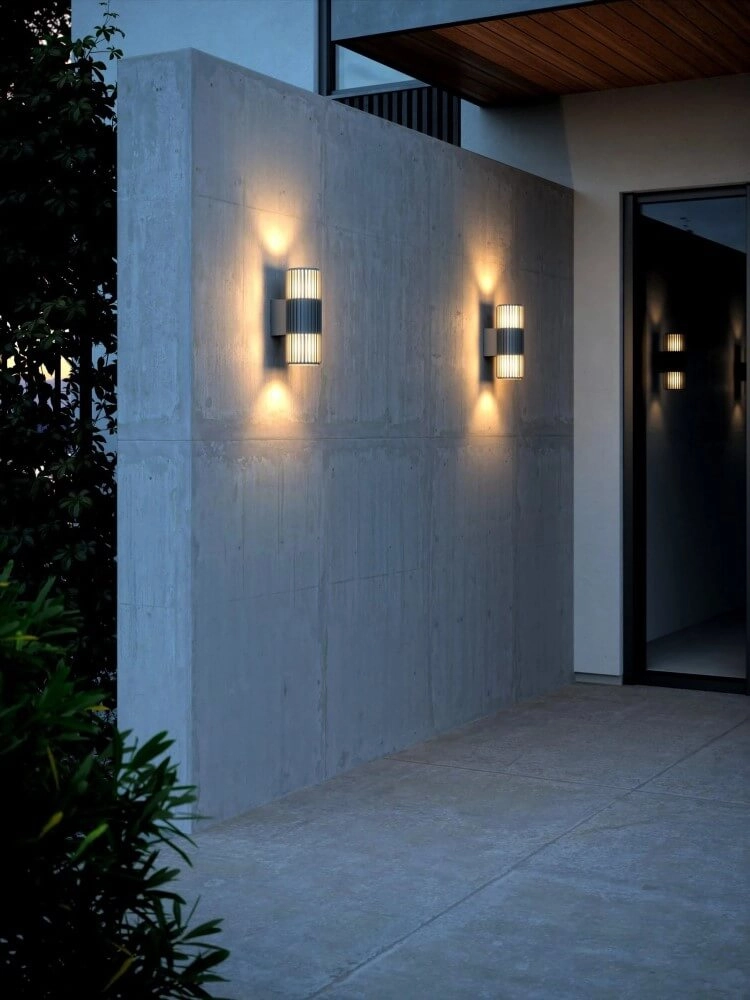Lampe d'extérieur design Aludra double - anthracite Nordlux 5704924017599