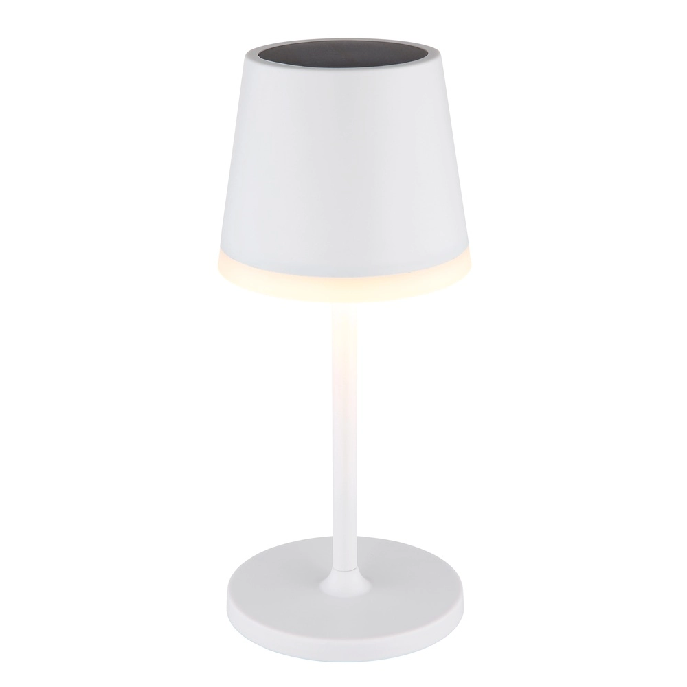 Lampe de table solaire Vannieso Blanc Globo 9007371449699
