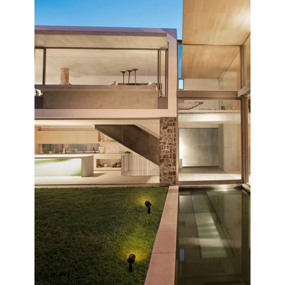 Spot de jardin Spy noir Lyora 5212017477149