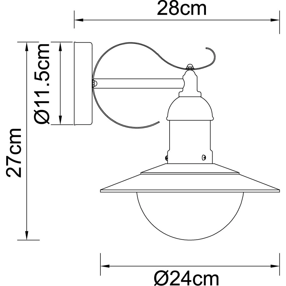 Lampe murale de conception Linda Brown Globo 9007371391561