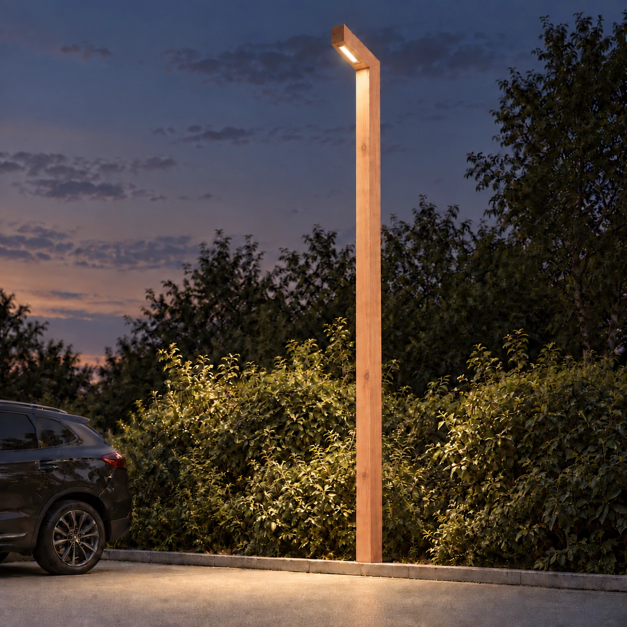 Lampadaire en bois Stelle Douglas - 4M - PH08 - 3000K