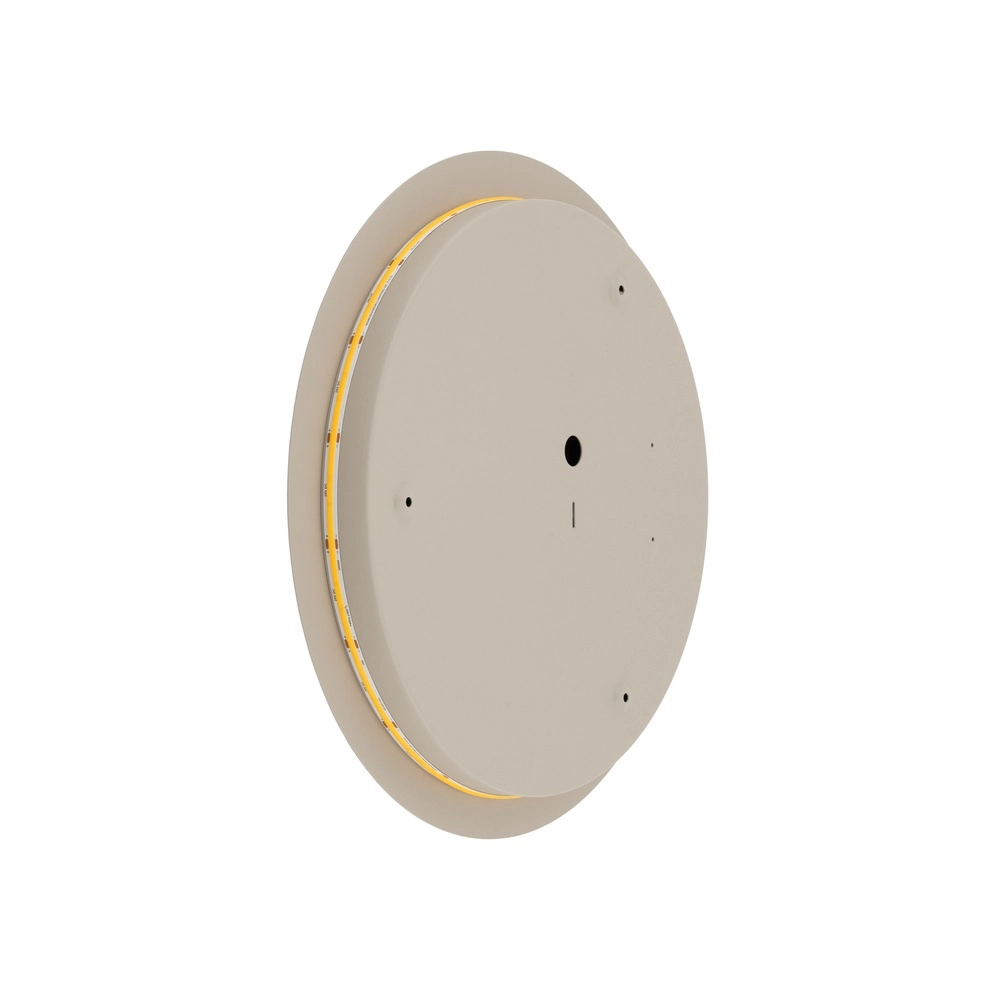 Lampe murale de conception Ring brun sable Ø 35cm Lyora 5903139126540