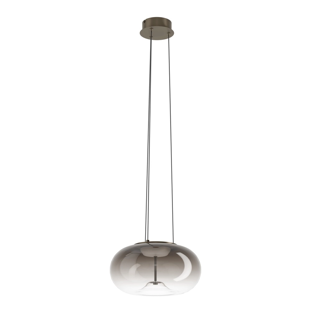 Lampe pendante unique Optica 1 bronze Eglo 9008606391035