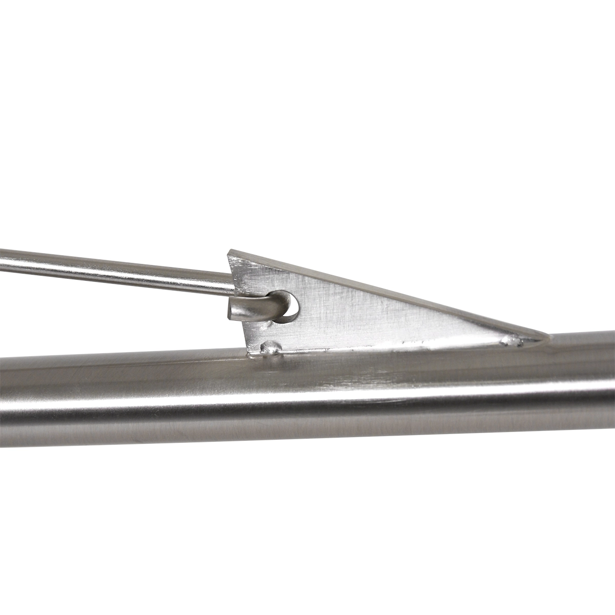 Applique Elegant Classy 50 cm en acier inoxydable avec abat-jour en velours taupe Steinhauer 8712746146011