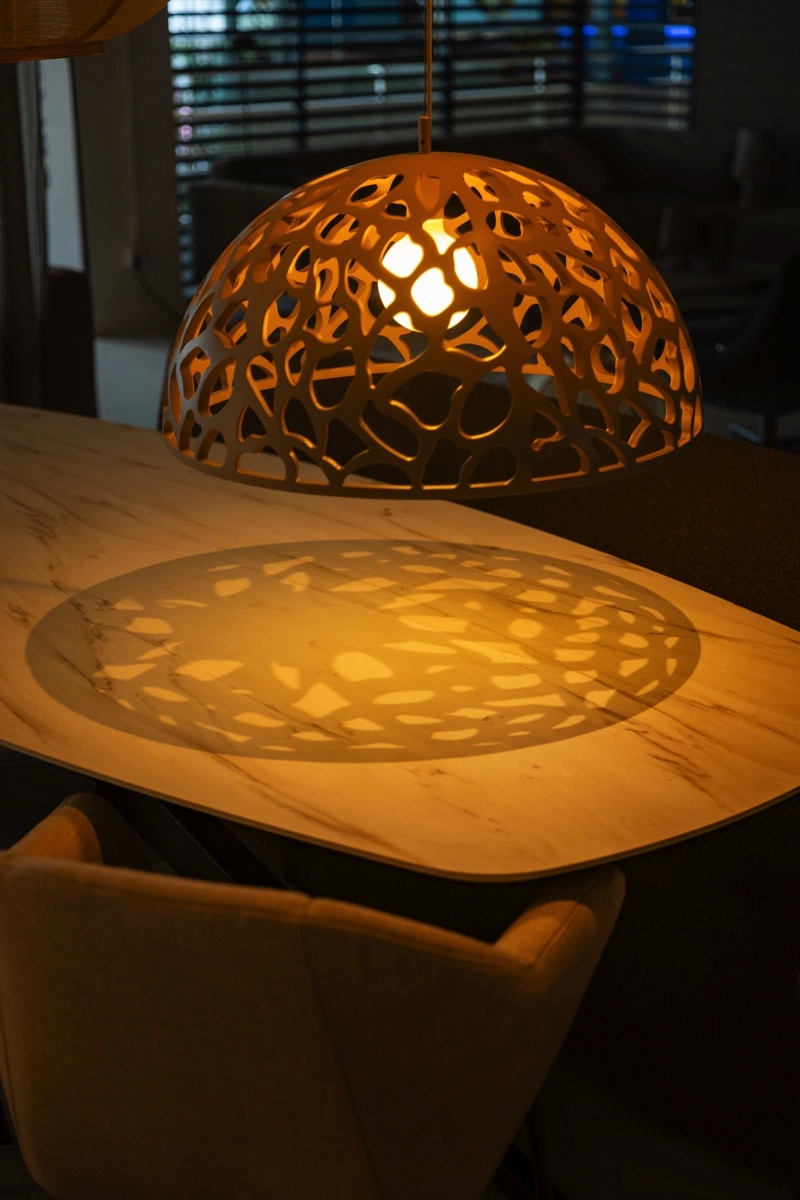 Lampe pendante caractéristique The Open Ø 70cm - blanc ETH 8720195312239