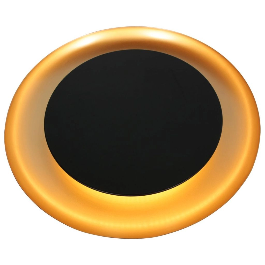 Lampe de plafond moderne Golden Veil noir avec or Steinhauer 8712746186772