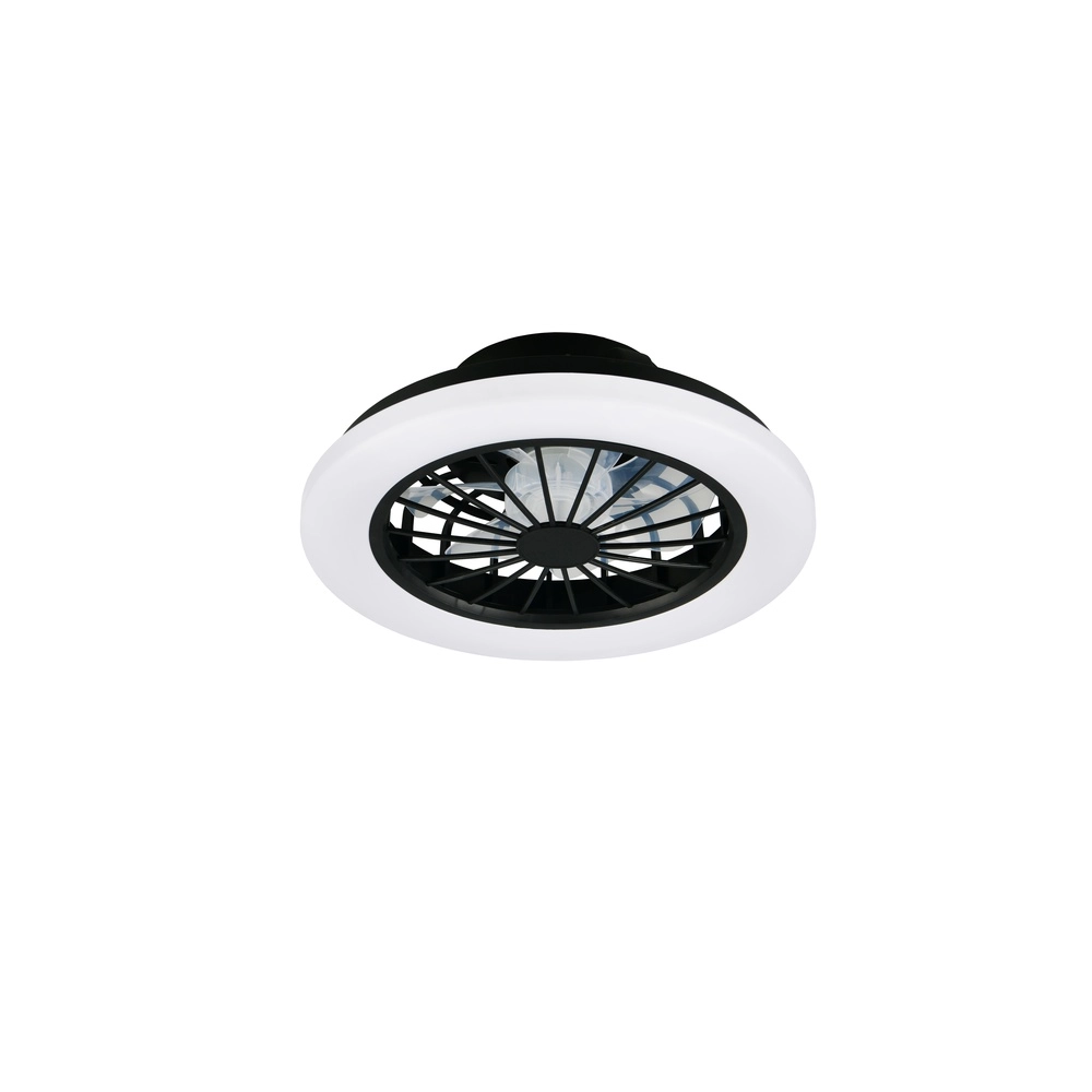 Ventilateur de plafond Rotsund noir Ø 38cm Trio 4017807693164
