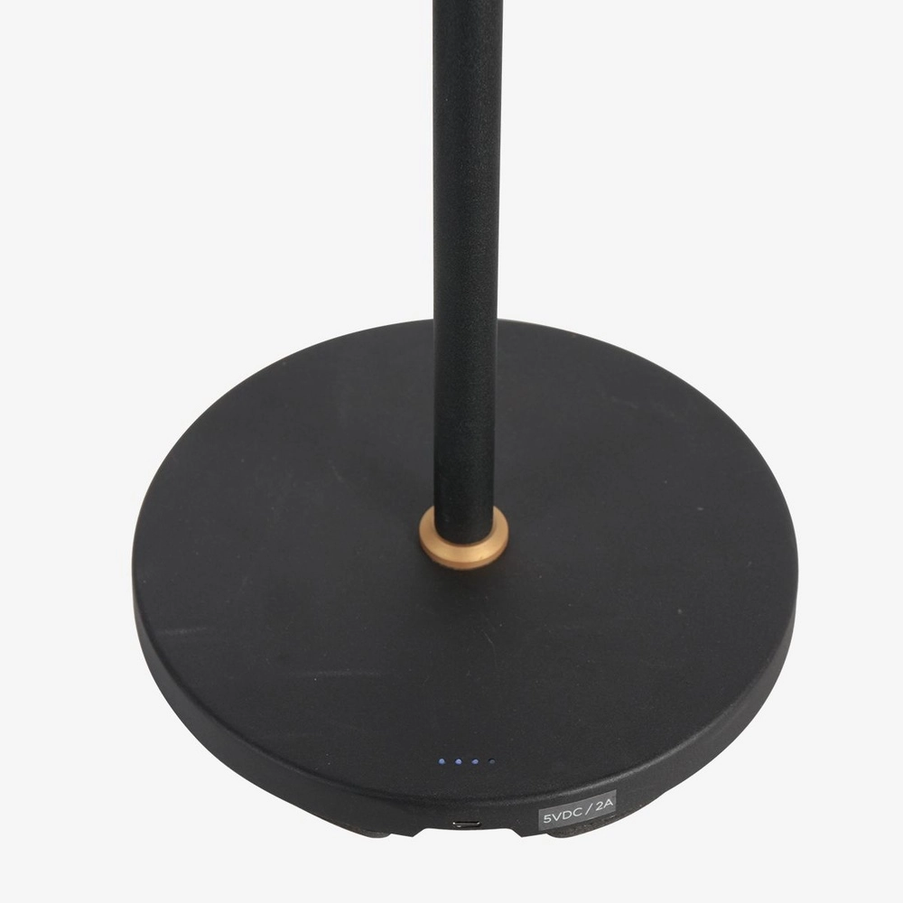 Lampe de lecture design Soleil noir avec capuchon doré Steinhauer 8712746177381