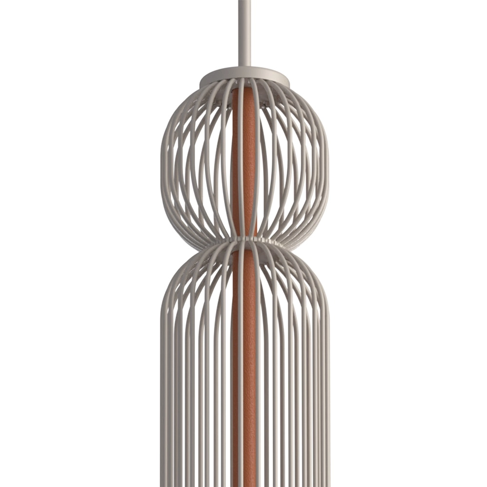 Lampe suspendue Singles Terre cuite de 65 cm Lyora 5903139121934