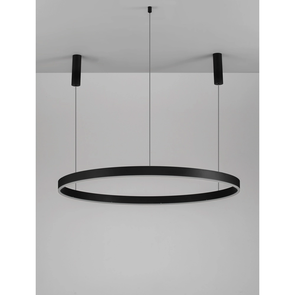 Suspension Motif noir Ø 120cm 3000K Lyora 5212017439260