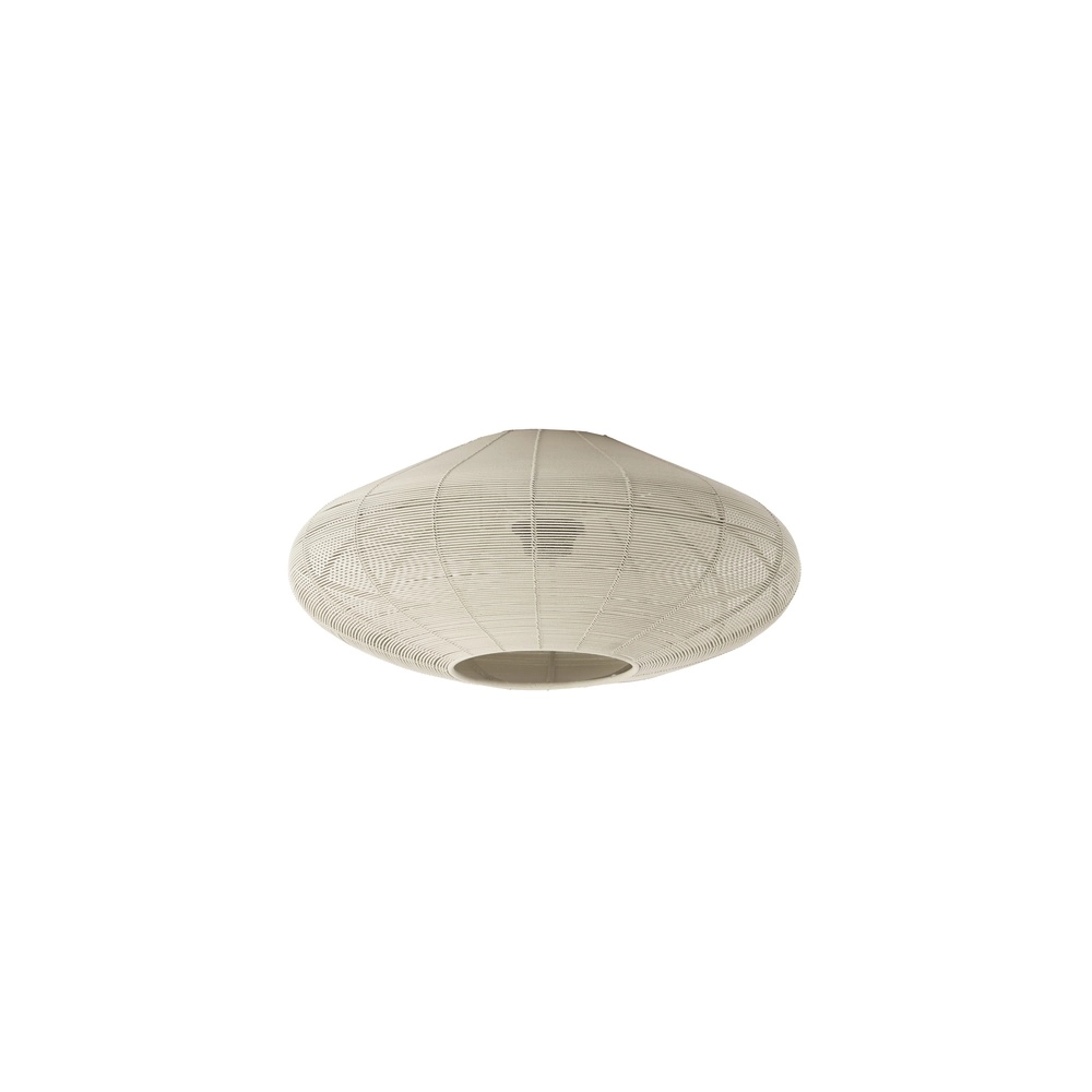 Lampe de plafond en métal Bahoto Ø 40cm - crème mate