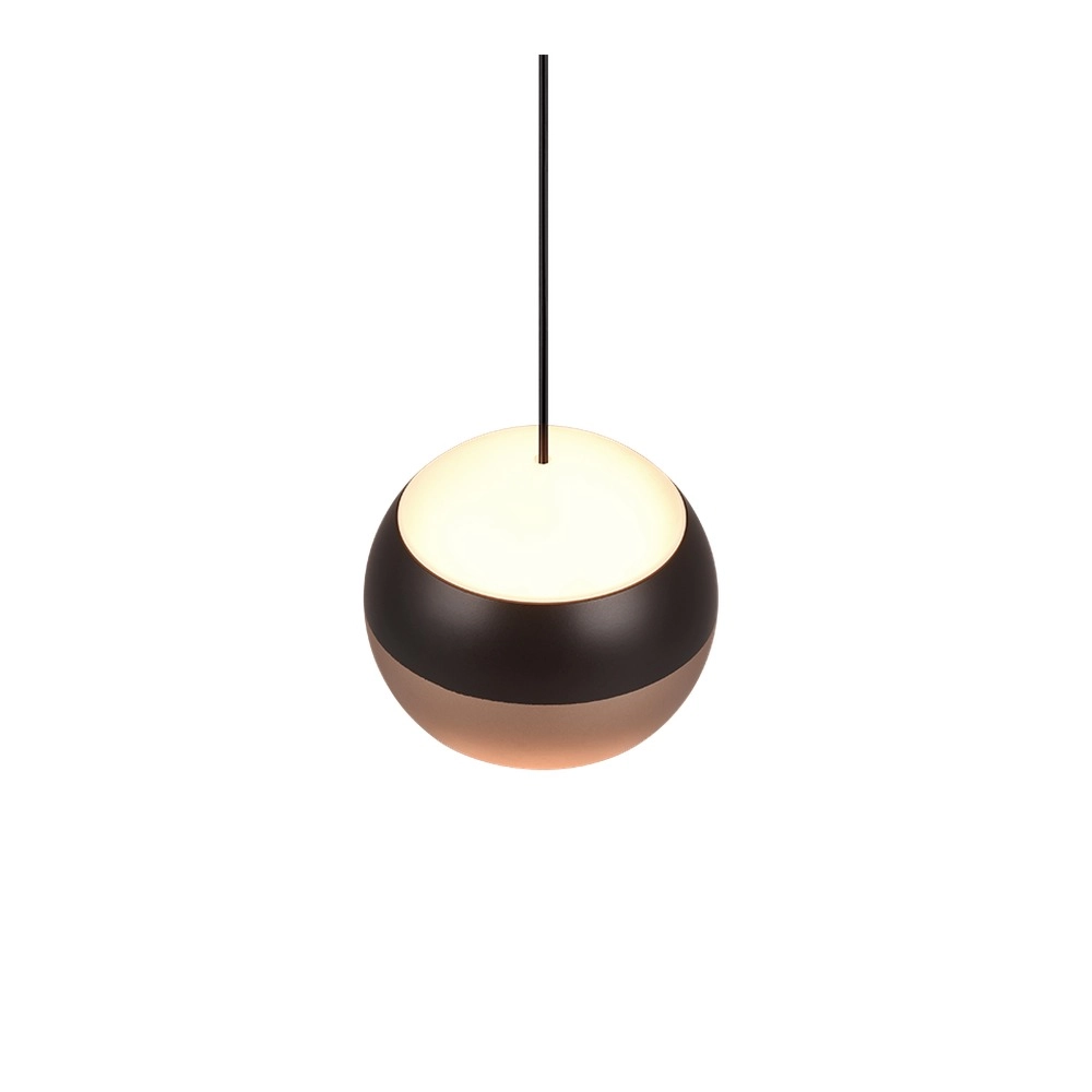 Lampe pendante de conception Orbit simple Ø 15,5 cm Trio 4017807578836
