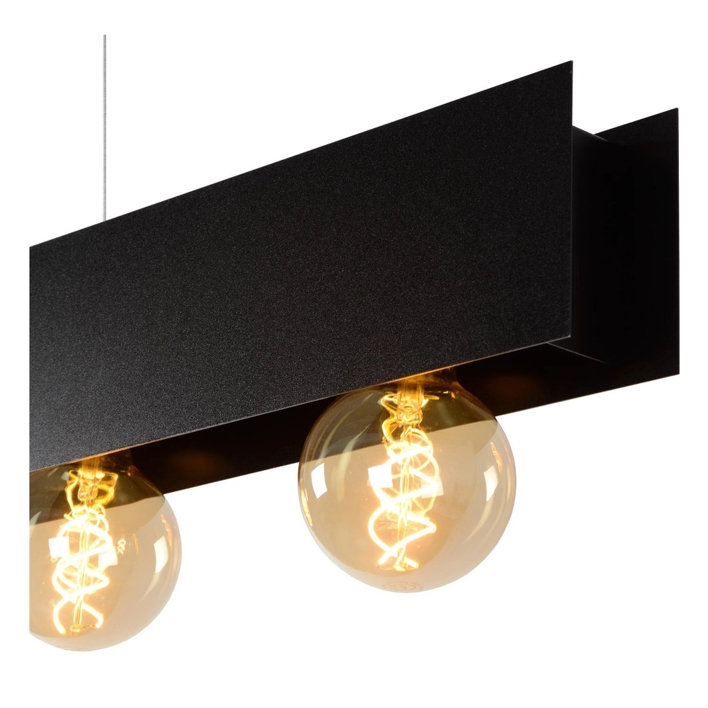 Lampe pendante de conception Surtus Noir à 4 lumières Lucide 5411212302397
