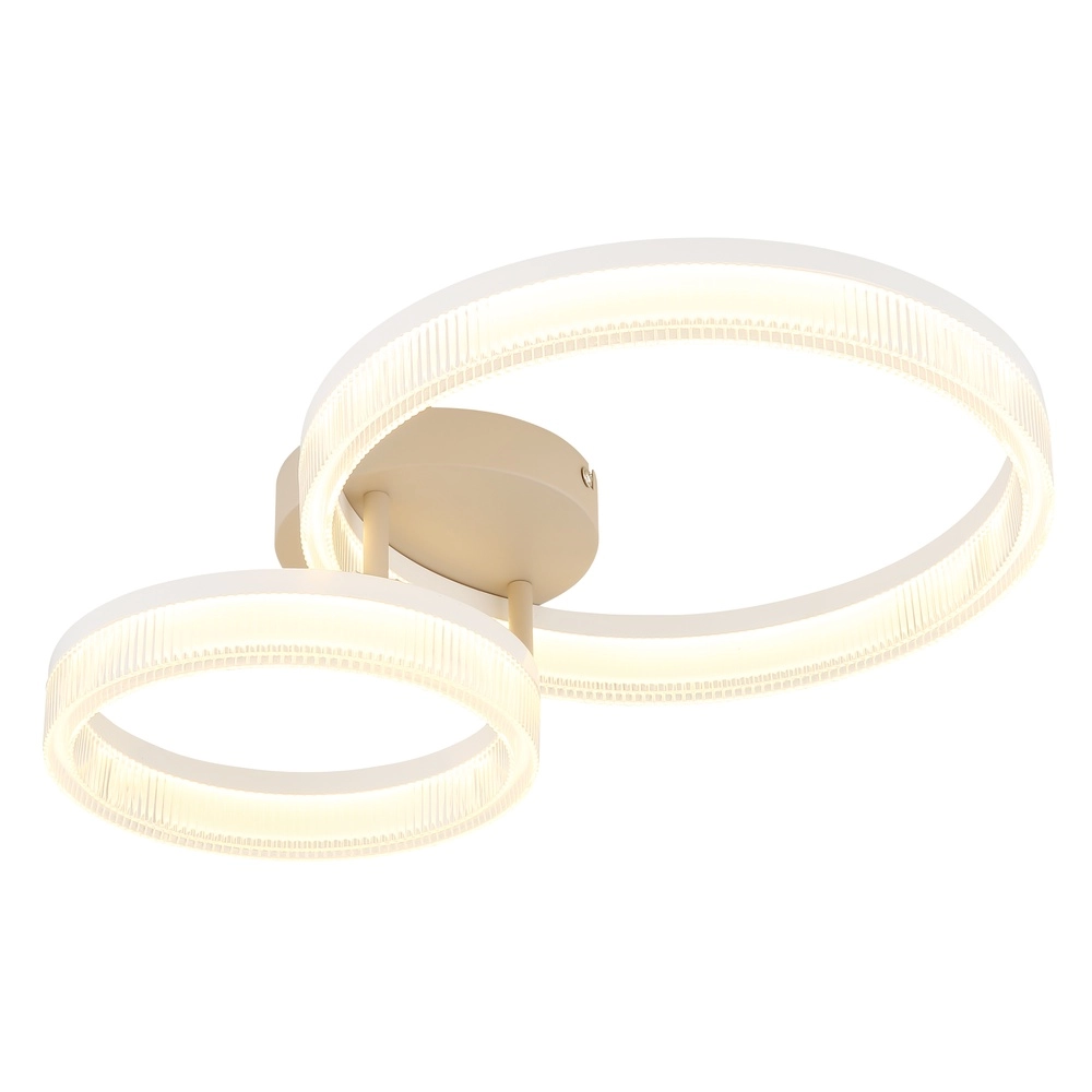 Plafonnier moderne Zara brun sable