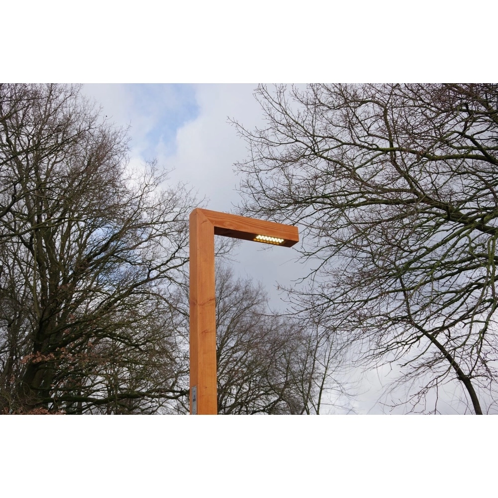 Lanterne en bois Angelo Accoya - 3M - 3000K Timberlab 8716803513525