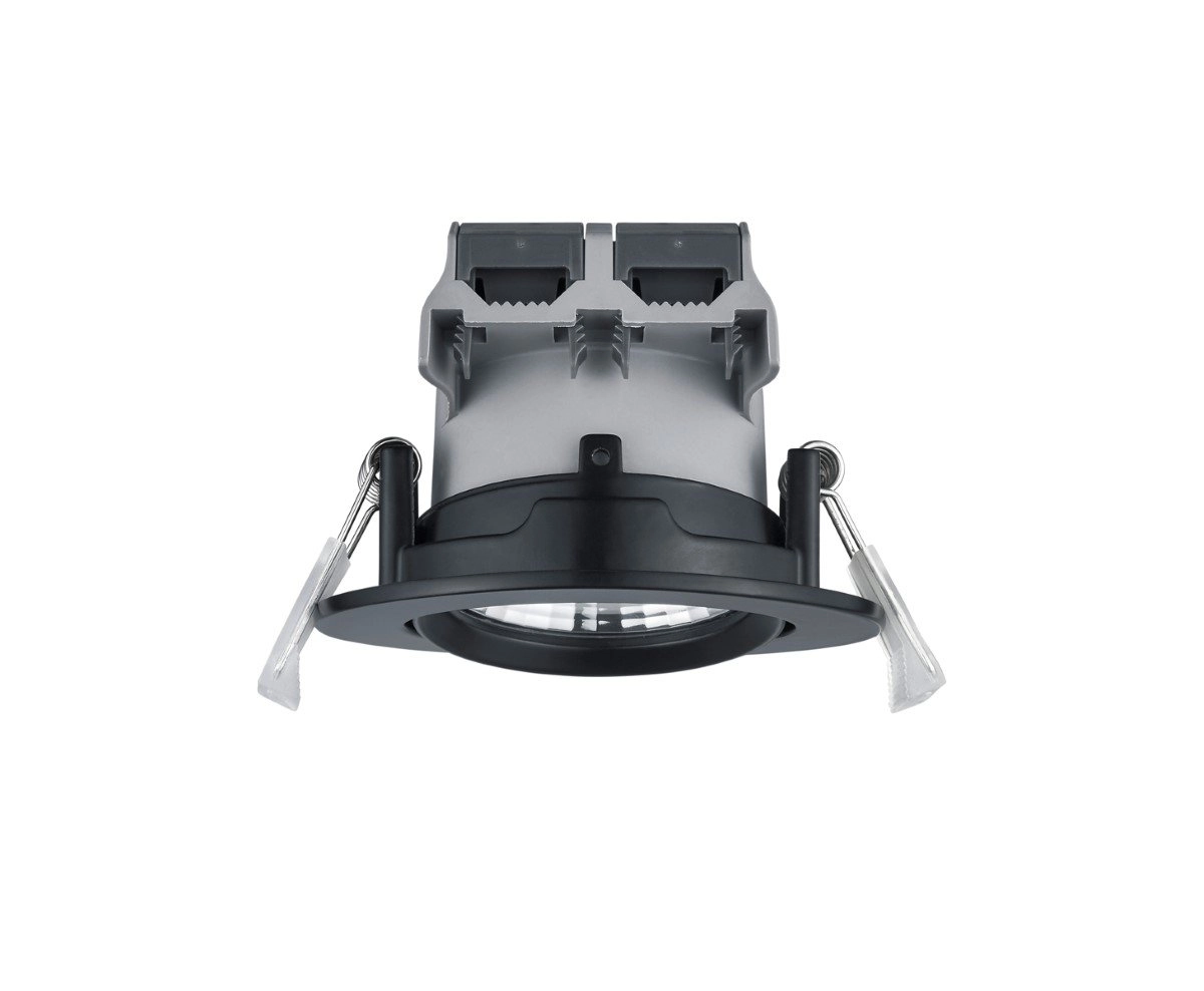 Spot encastré LED Pamir Round 5,5w - 3000K - 8,5cm noir Trio 4017807378085