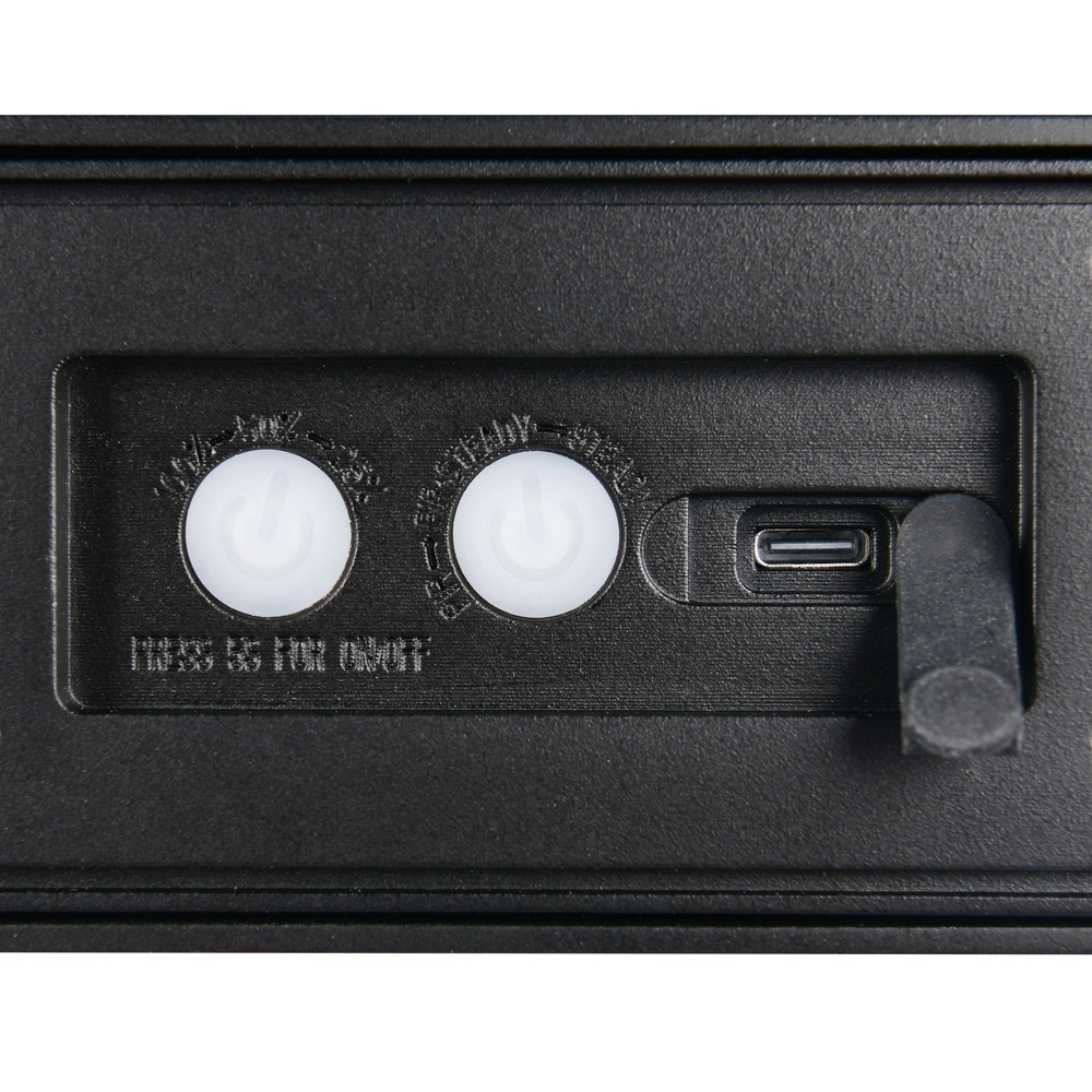 Applique murale design Silves Noir Solaire Trio 4017807648010