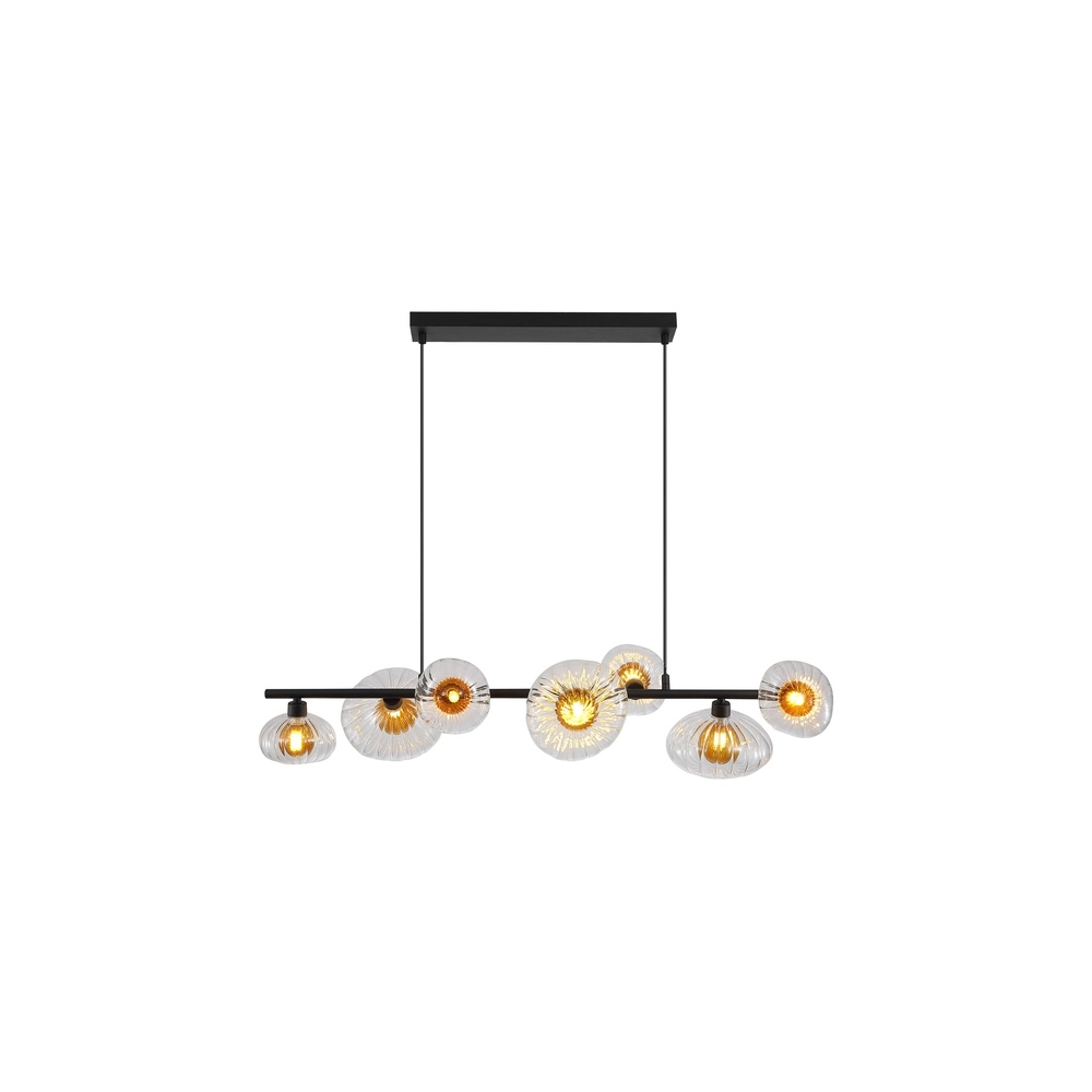 Suspension Sunbeam 7 lumières