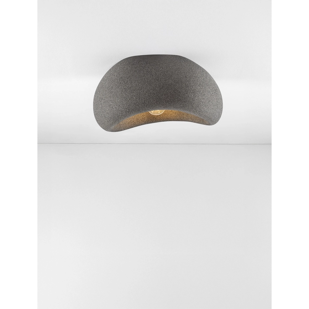 Plafonnier naturel Aere gris 40cm Lyora 5212017476753