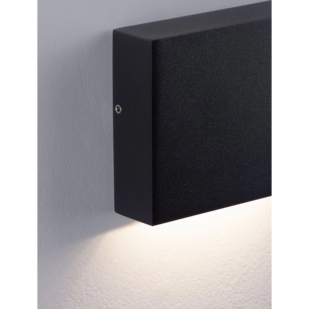 Spot mural épuré Tick Downlighter Noir Lyora 5212017453617