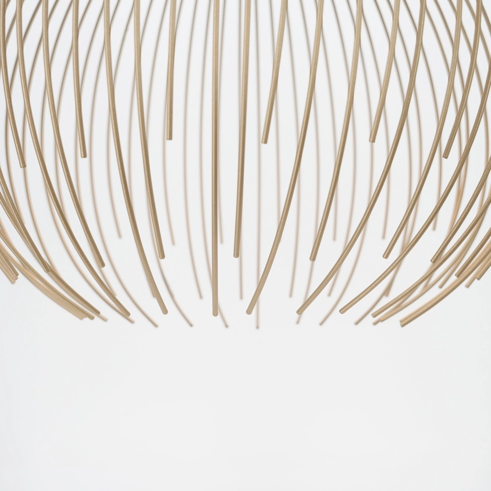 Lampe filaire Venezuela Ø 40cm - noir avec or Eglo 9008606282265