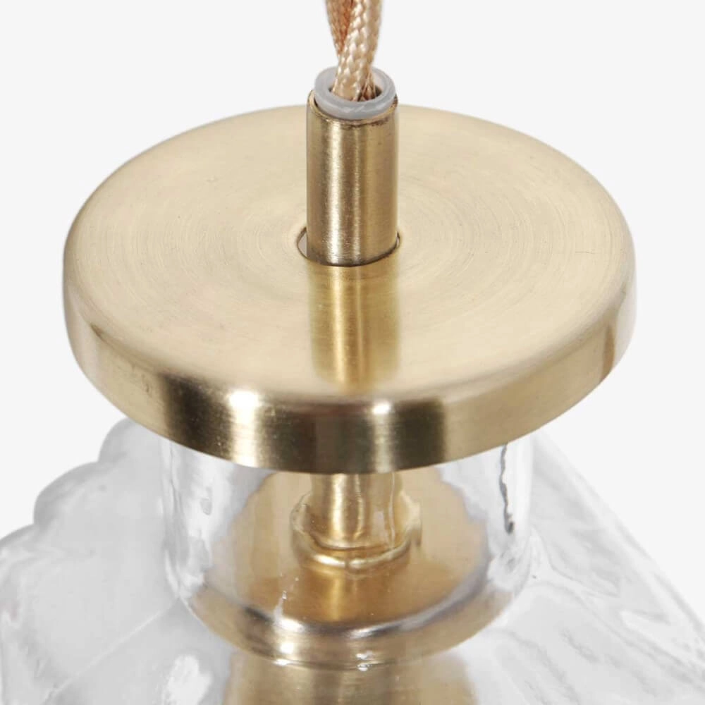 Lampe suspendue classique Grazioglass Ø 18 cm Steinhauer 8712746166316