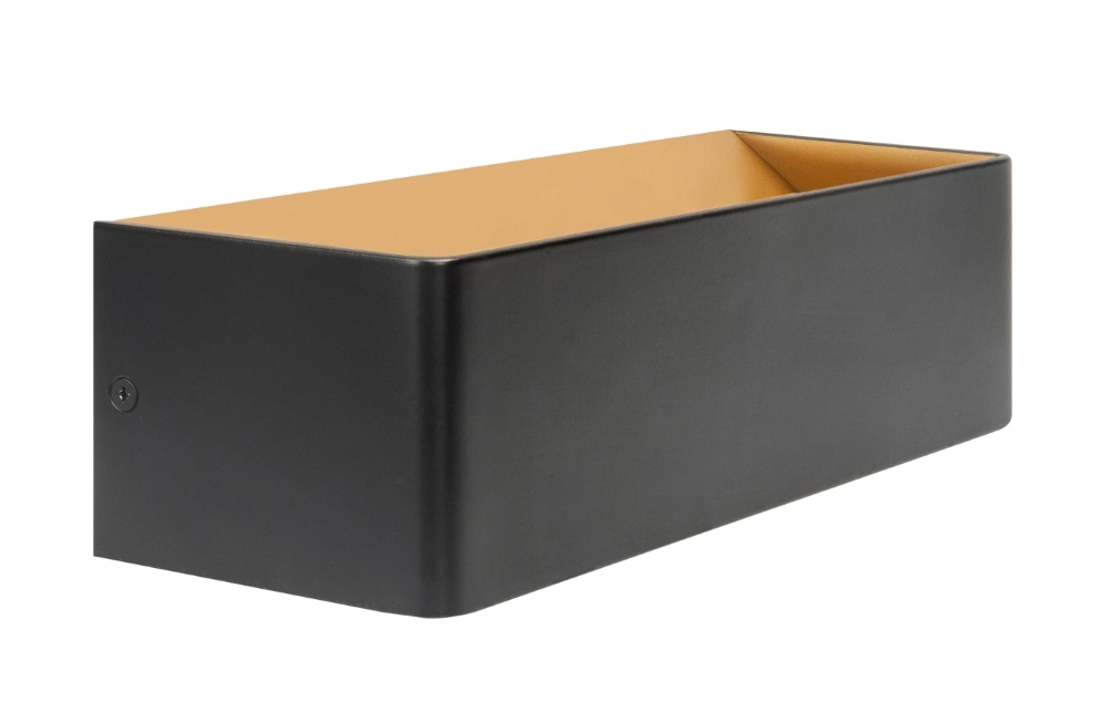 Spot apparent design Stretto L noir avec or Spot apparent design Stretto L noir avec or