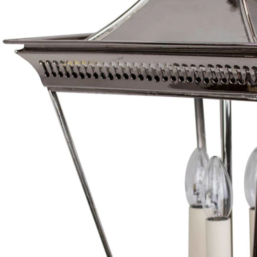 Lampe suspendue antique Pagoda M 3 lumières - cuivre antique (ant) Limehouse