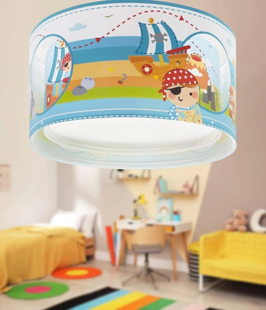Plafonnier chambre d'enfant Pirate Island Dalber 8420406606569