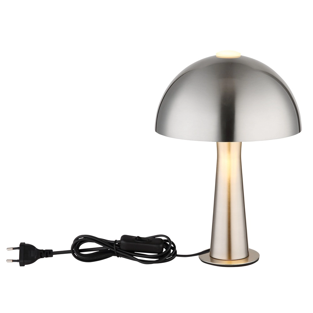 Lampe de table moderne Julia nickel Globo 9007371589623