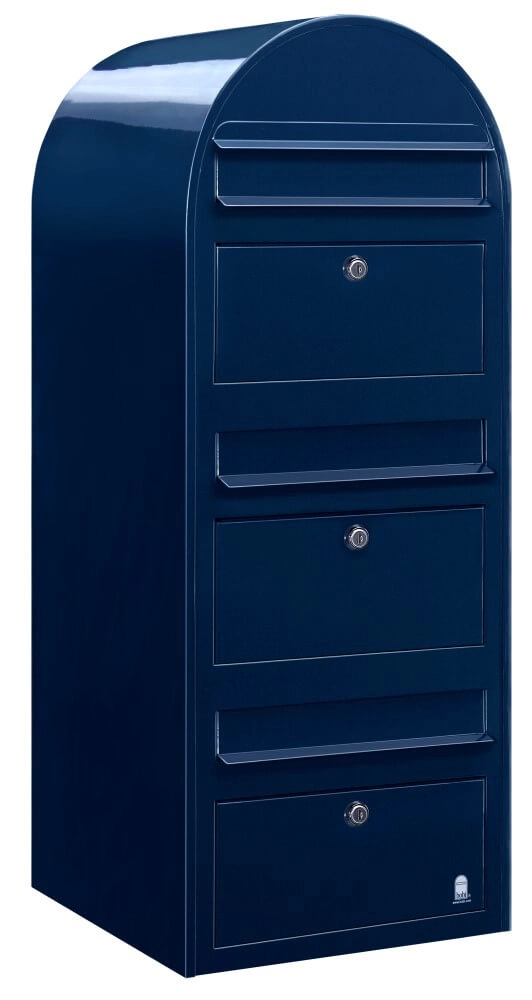 Boites aux lettres Trio 5003 Bleu foncé Boites aux lettres Trio 5003 Bleu foncé
