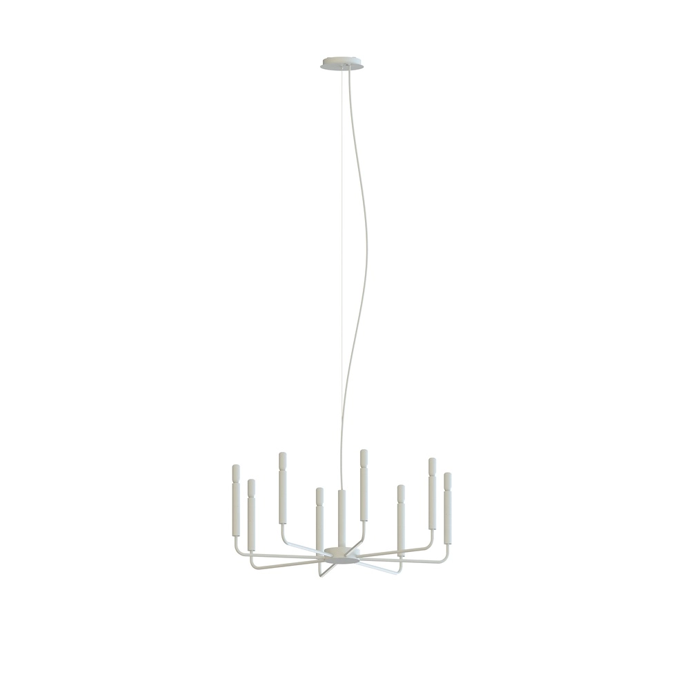 Lustre moderne Orto gris Ø 73cm