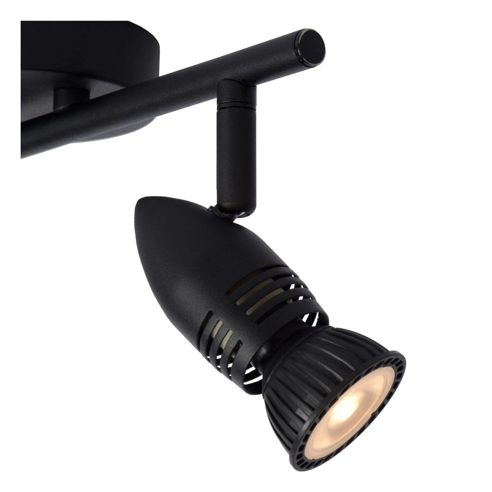 Projecteur de plafond Caro 2-noir clair Lucide 5411212134233