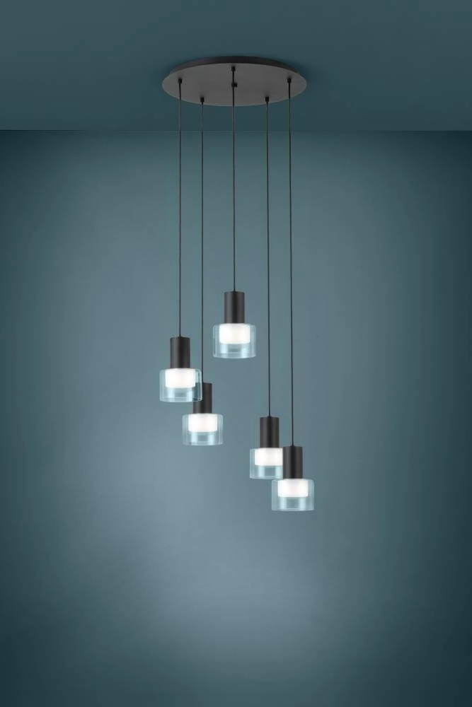 Lampe suspendue Vide Molineros noir - LED Stars of Light 9002759397272