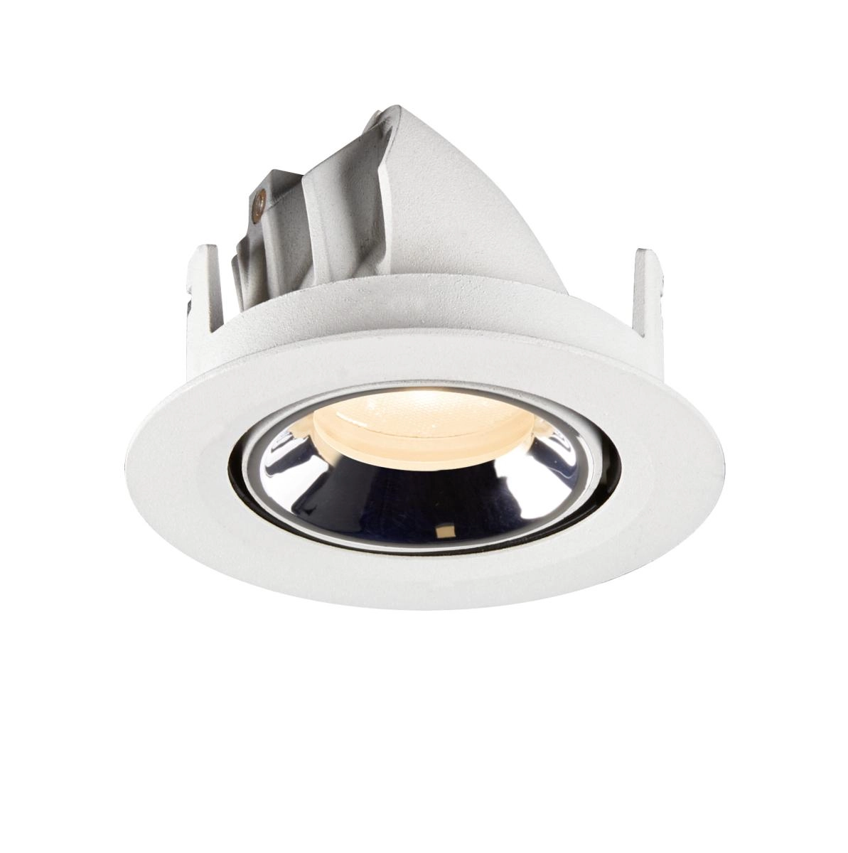 Spot encastré Numinos Gimble XS blanc/chrome 2700K - 20 deg SLV 4024163307178