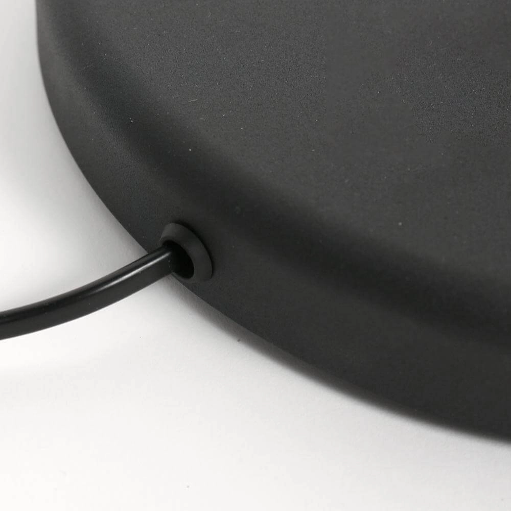 Lampadaire Bella noir avec capuche blanche Steinhauer 8712746174571