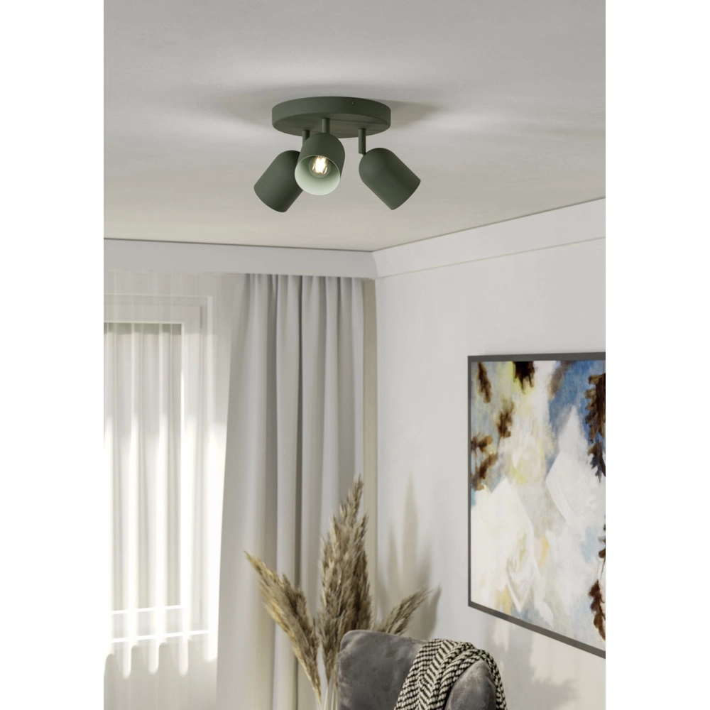 Spot de plafond design Tilston 3-vert clair Eglo 9008606359677