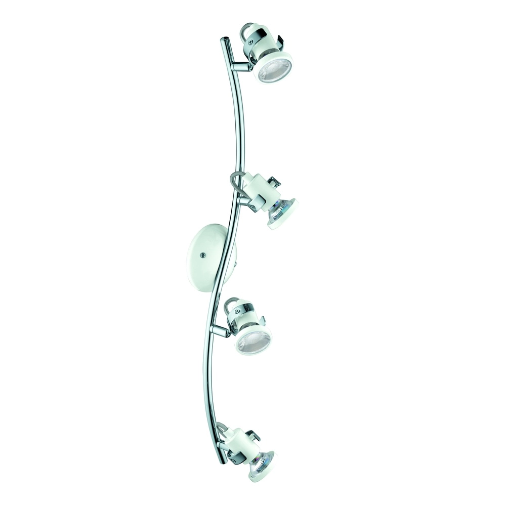 Lampe de plafond Tukon 3 Chrome 4-lights