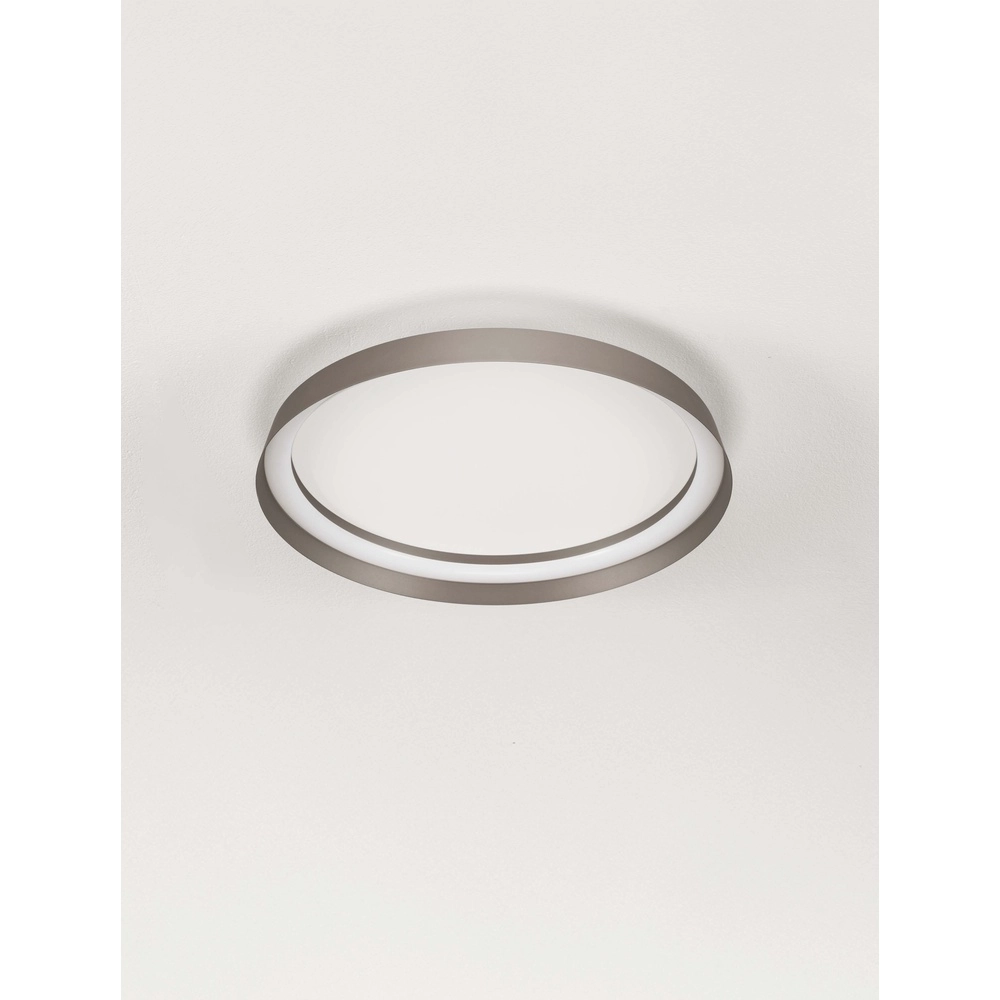 Plafonnier design Ormi Ø 45cm champagne Lyora 5212017463111