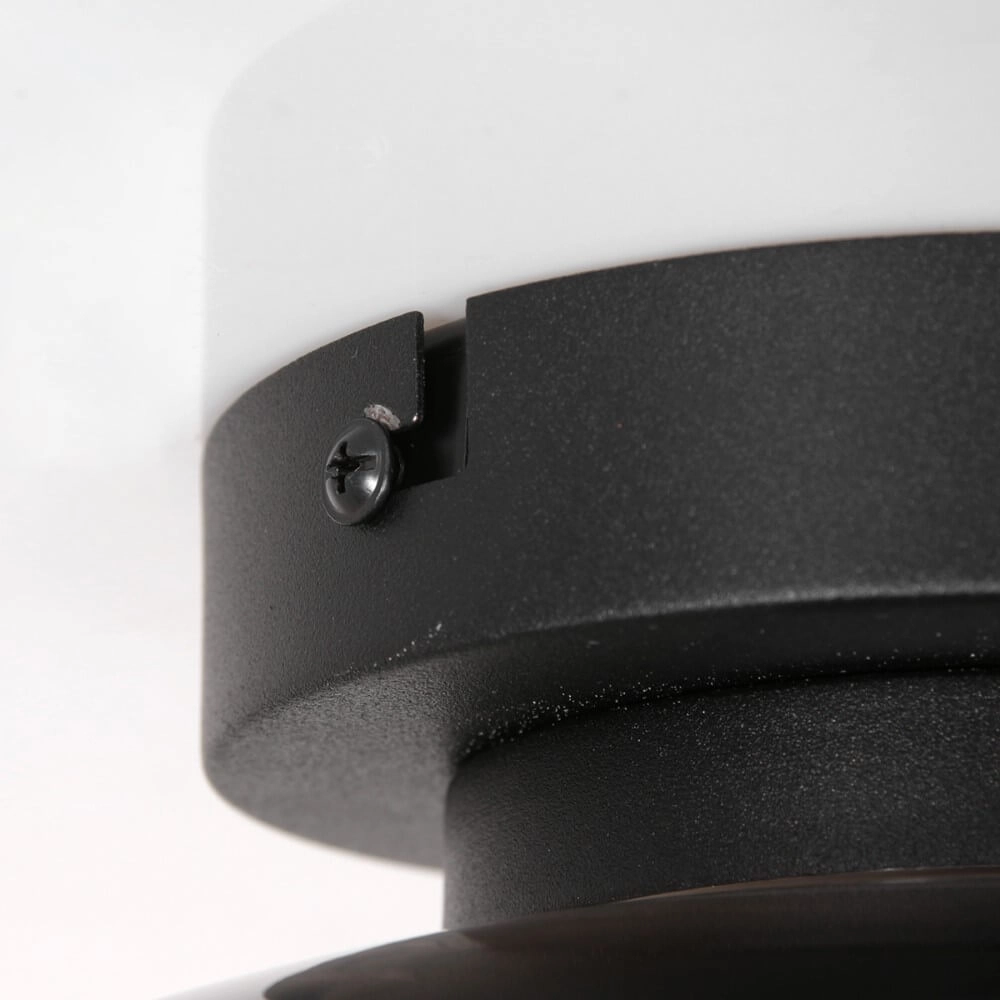 Plafonnier en verre Reflexion ovale Ø 25cm Steinhauer 8712746161328