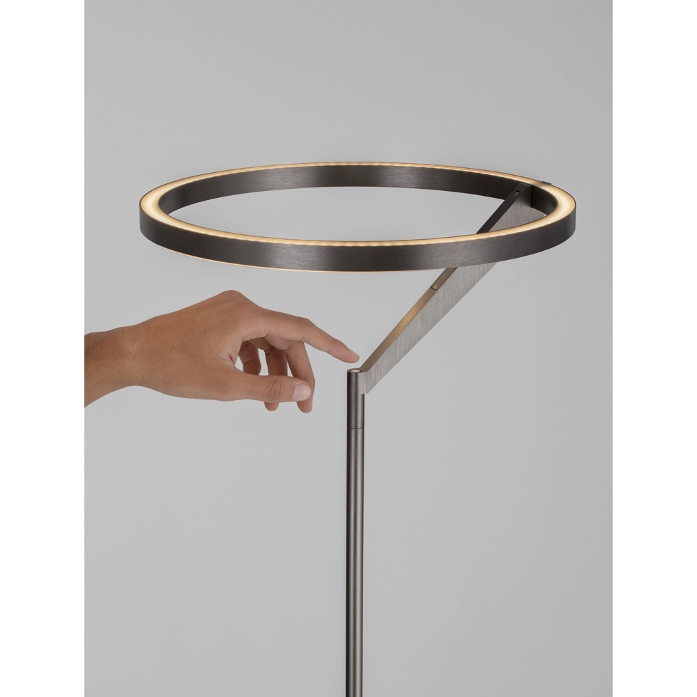 Lampadaire Tilia nickel Lyora 5212017462008