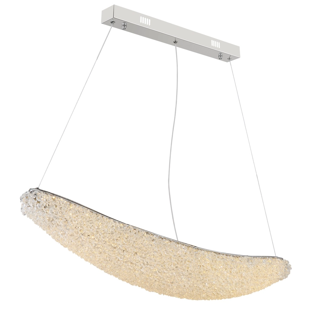 Lampe suspendue Kristalla Chrome Globo 9007371566785