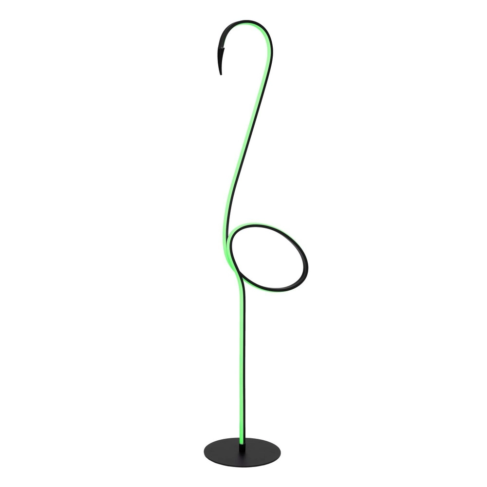 Lampe de pied Flamingo Noir Lucide 5411212051547