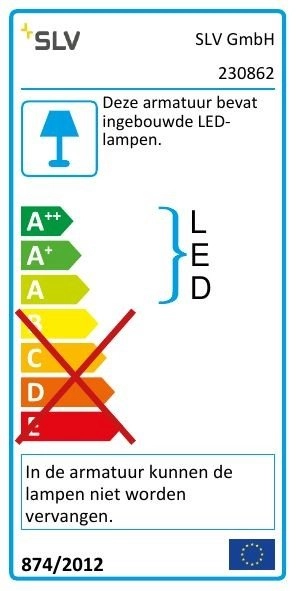 LED lampe d'extérieur Iperi WL plafonnier SLV 4024163126885