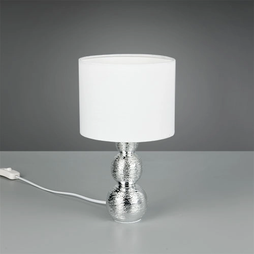 Lampe de table Lova Gris argenté Trio 4017807682663
