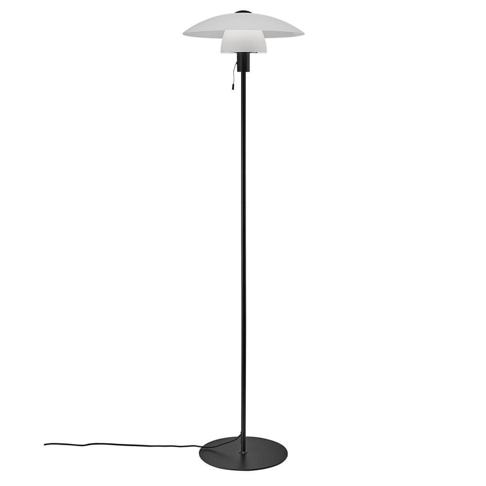 Lampadaire moderne Verona noir et blanc Nordlux 5704924001659